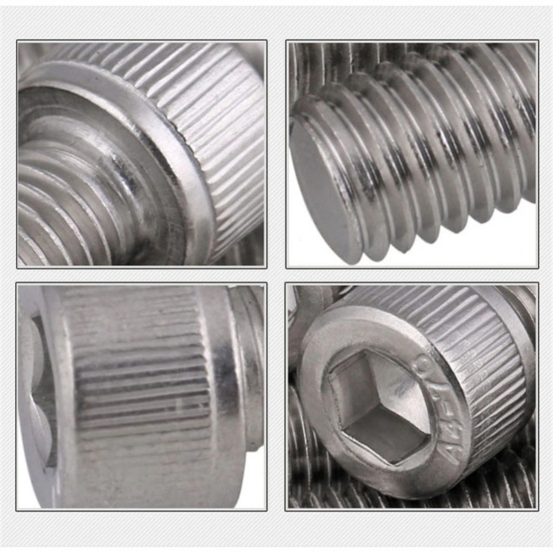 DIN912 DIN933 Ta2 Titanium Bolts Nuts in Fasteners Stainless Steel Bolt