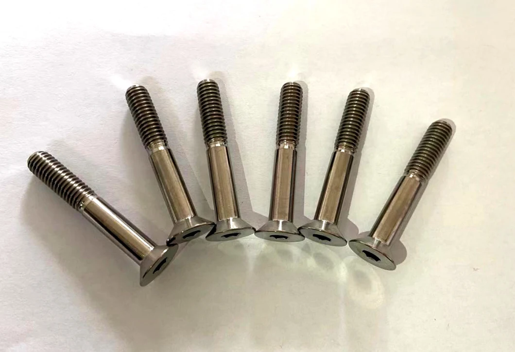 Titanium Alloy M6 M8 M12 M14 Hub Bolt Lug Screws, Ti Nut