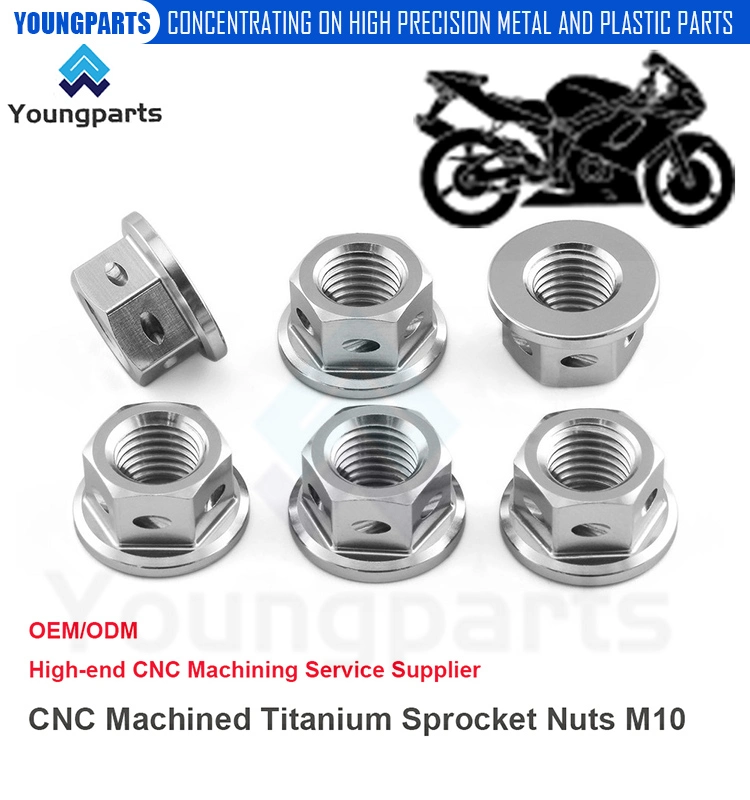 Upgrade Your Bike′s Performance with Titanium Sprocket Nuts M10