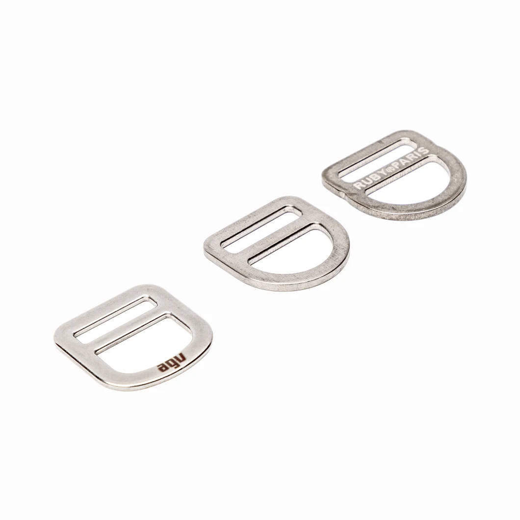 Wholesale D-Shaped Safety and Motorcycle Helmet Stainless Steel Metal Buckle Fastener